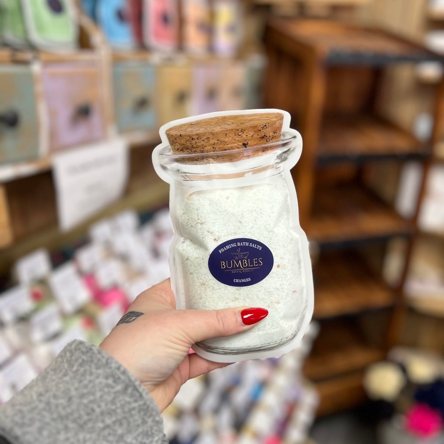 Changes Foaming Bath Salts