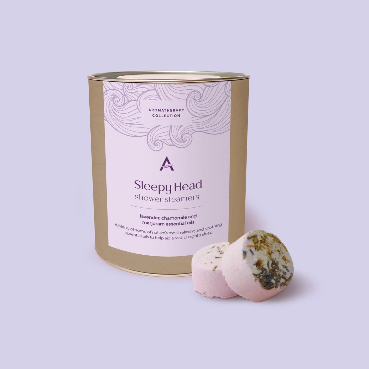 Sleepy Head lavender and chamomile shower steamers