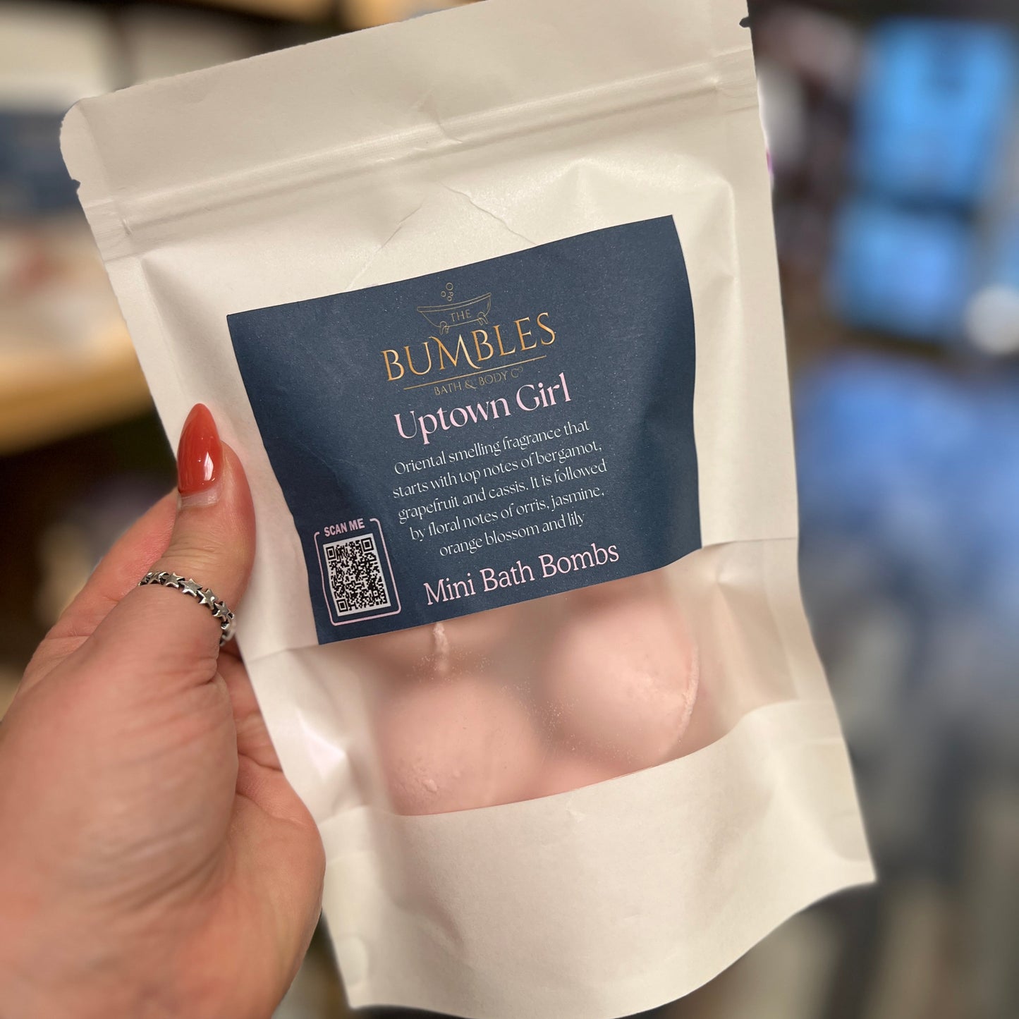 perfume scented bath bombs made in somerset