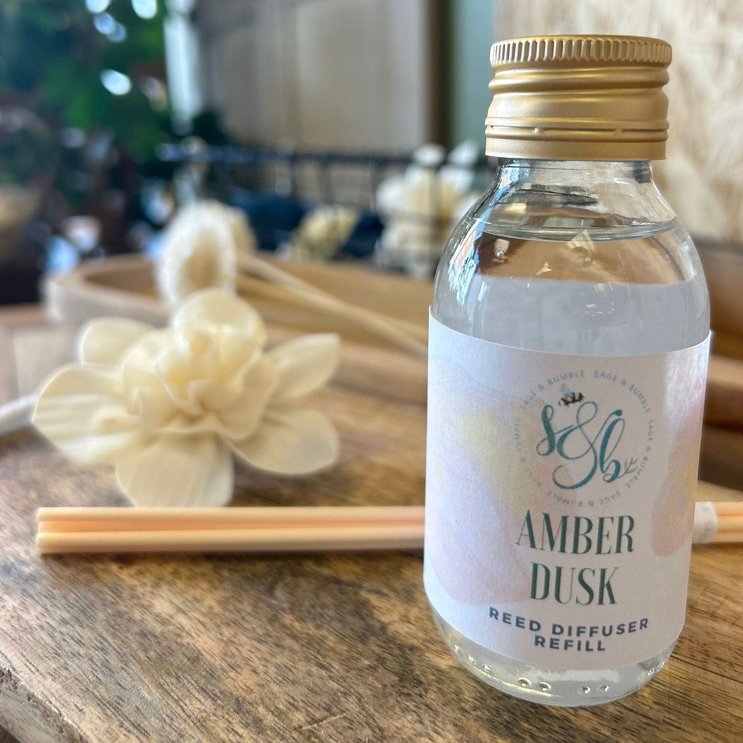 Amber Dusk Reed Diffuser Refill