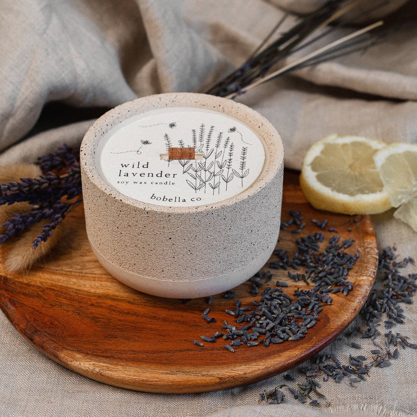 Wild Lavender Soy Wax Candle