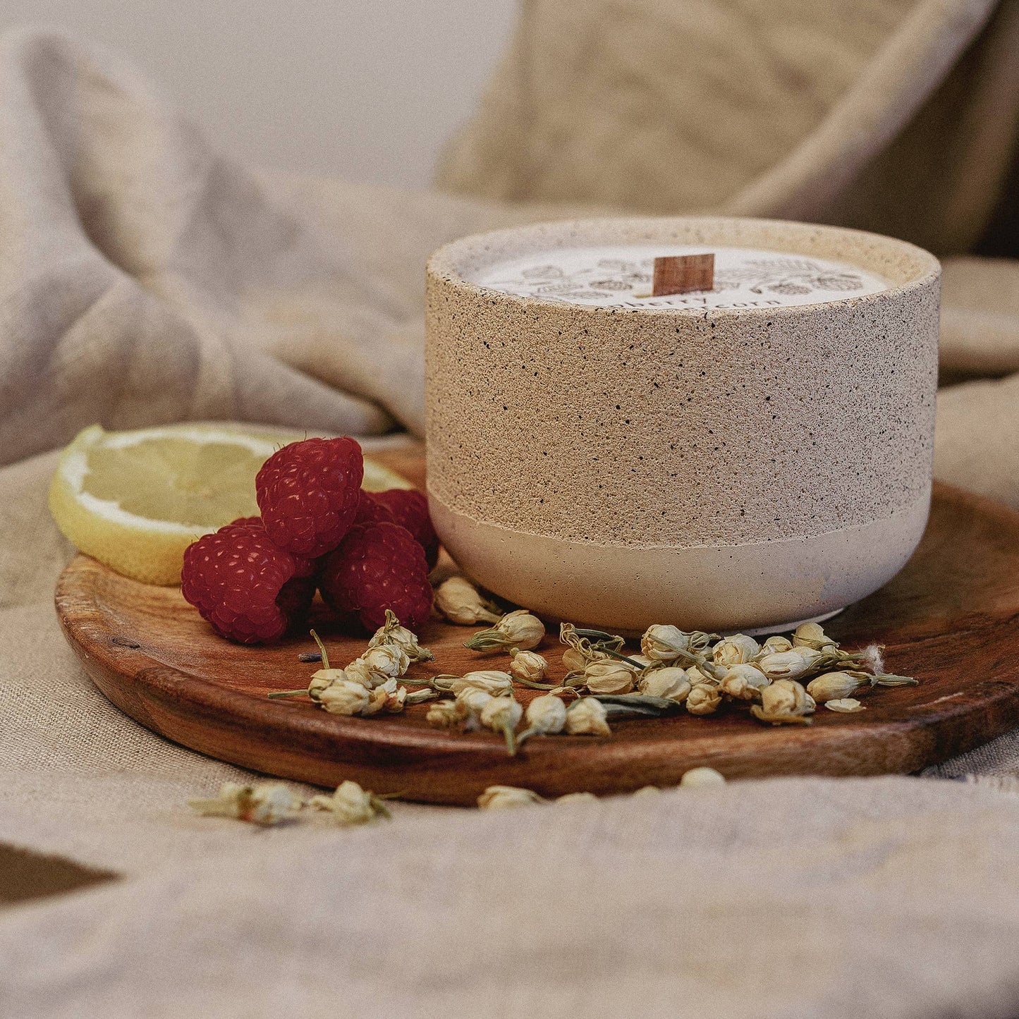 Raspberry & Peppercorn Soy Wax Candle