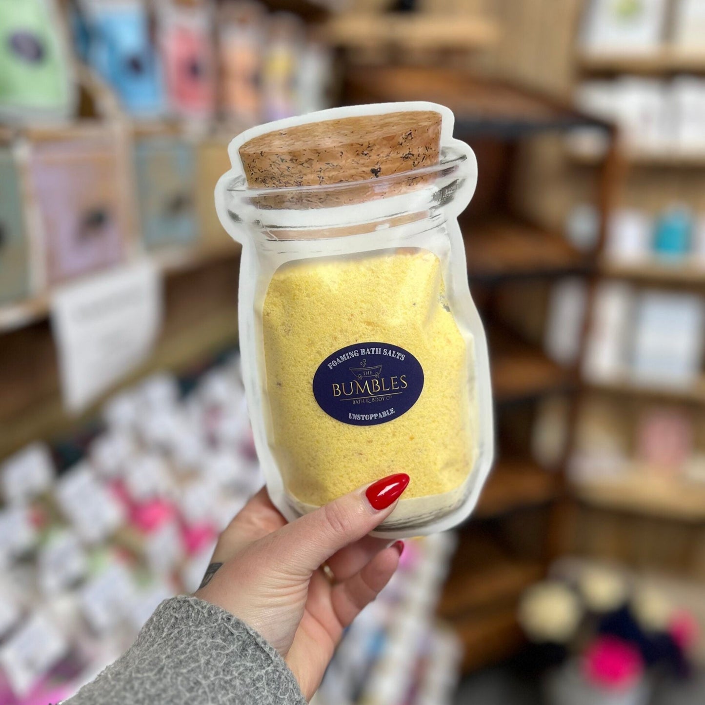 Unstoppable Foaming Bath Salts