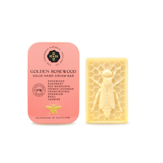 Golden Rosewood Solid Hand Cream Bars