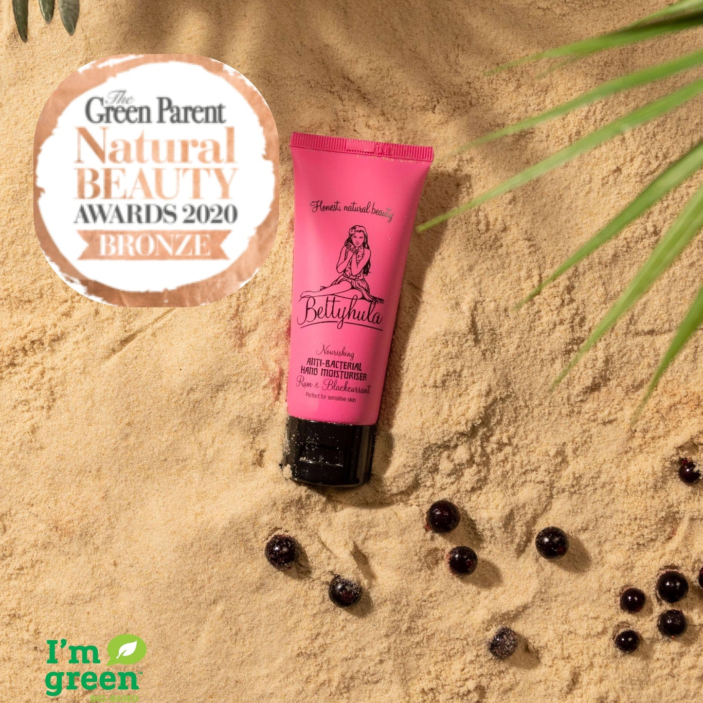 Nourishing Anti-bacterial hand cream. Rum & Blackcurrant