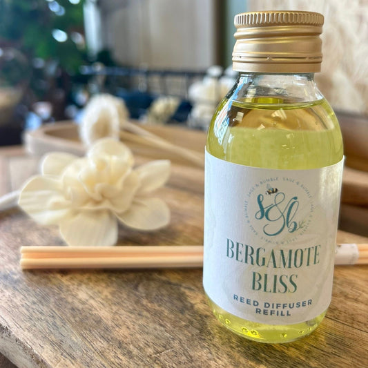 Bergamote Bliss Reed Diffuser Refill