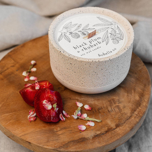 Wild Strawberry & Vanilla Soy Wax Candle