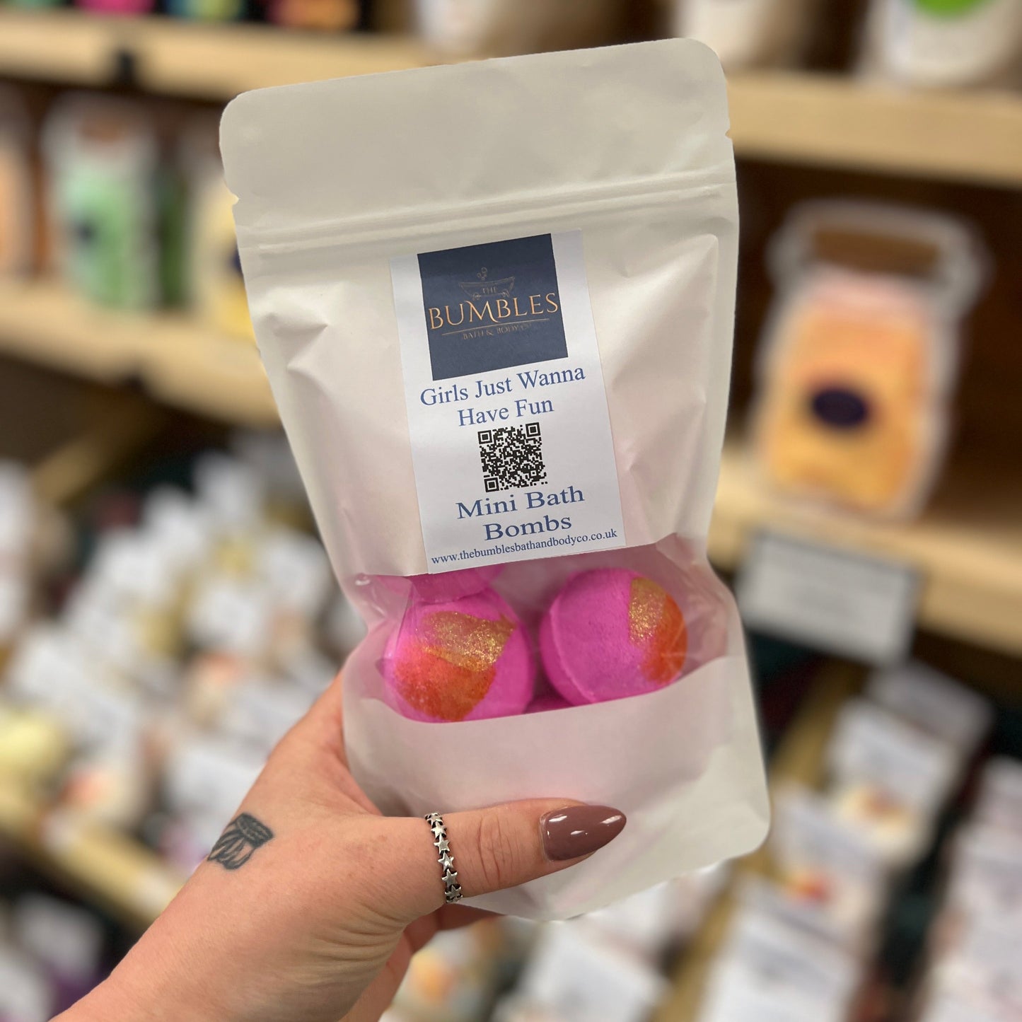 Girls Just Want To Have Fun Mini Bath Bombs