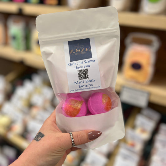 Girls Just Want To Have Fun Mini Bath Bombs