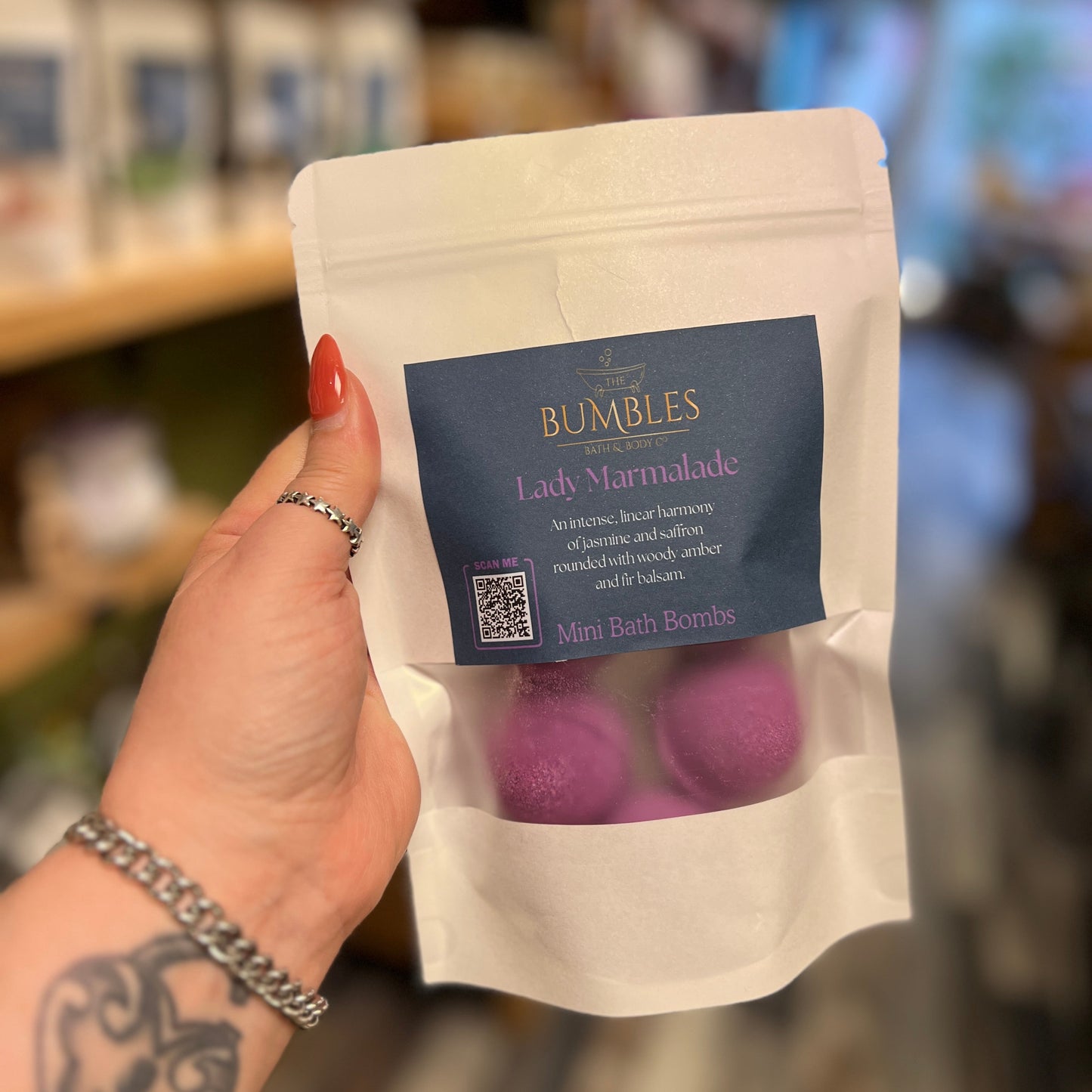 Ruge fragranced mini bath bombs 