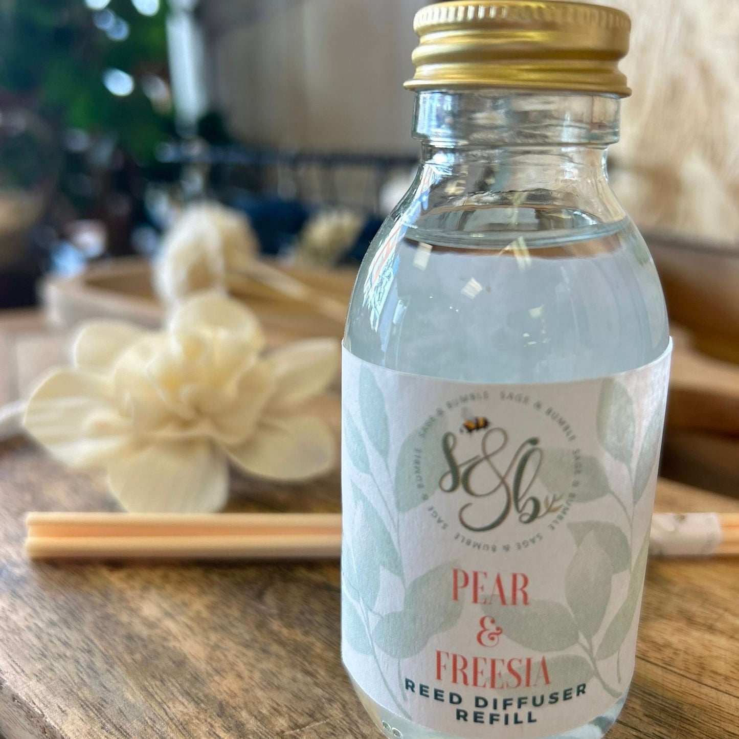 Pear & Freesia Reed Diffuser Refill