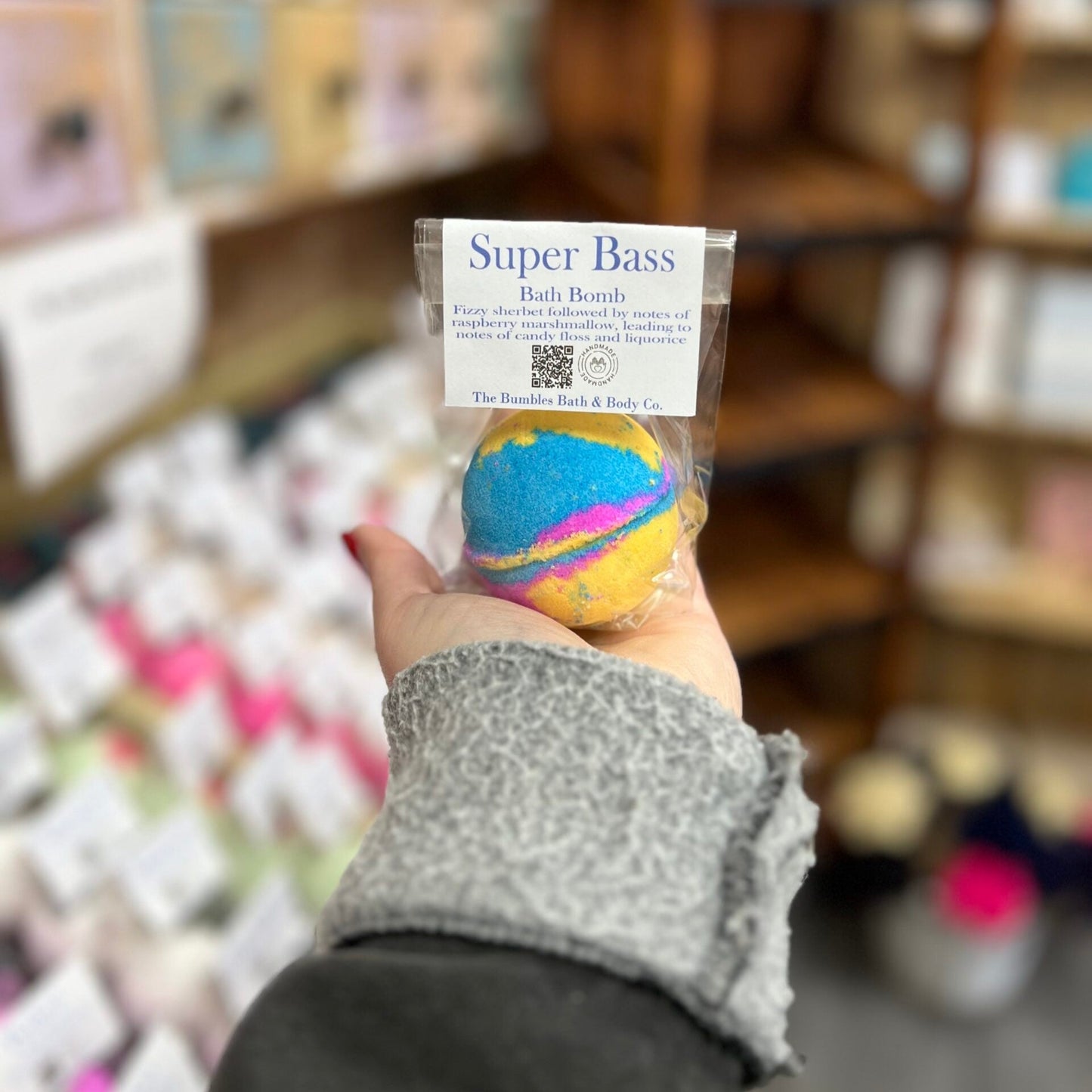 Super Bass Bath Bomb