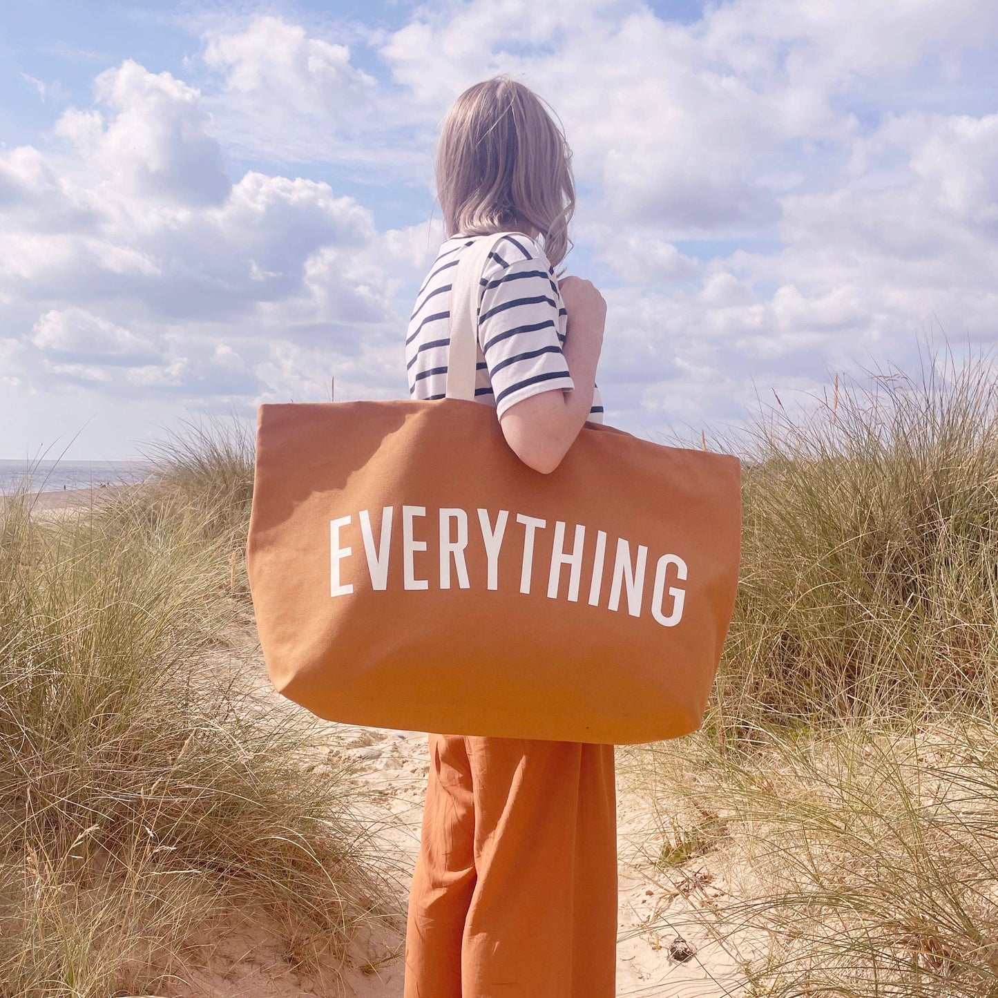 Everything - Tan REALLY Big Bag