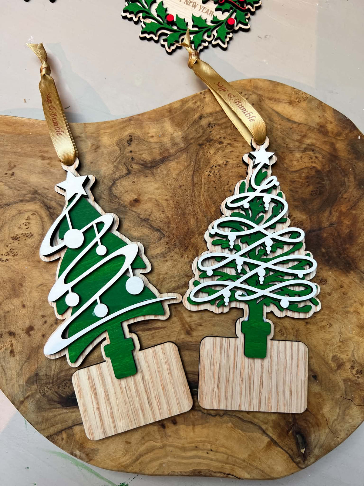 Personalised Christmas Tree Decoration