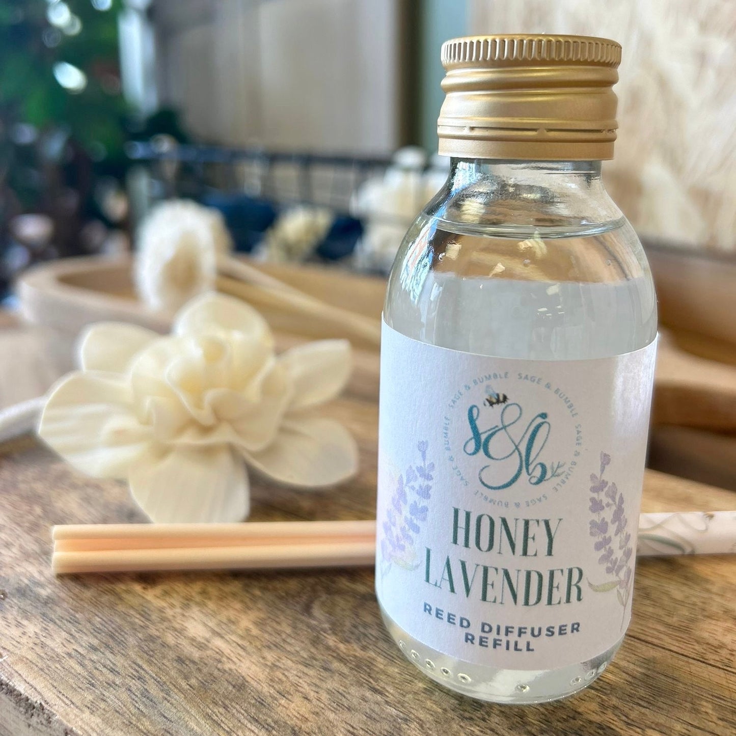 Honey Lavender Reed Diffuser Refill