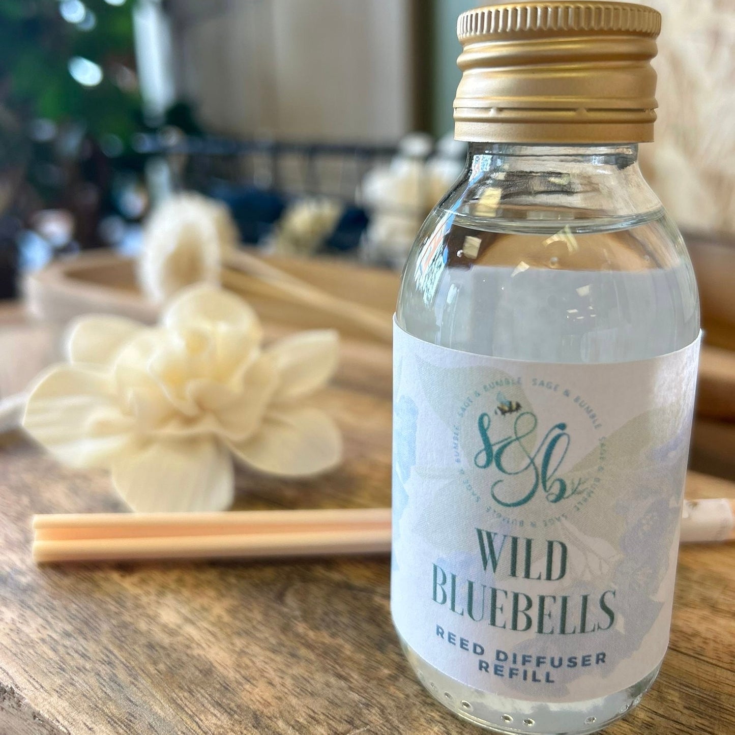 Wild Bluebells Reed Diffuser Refill